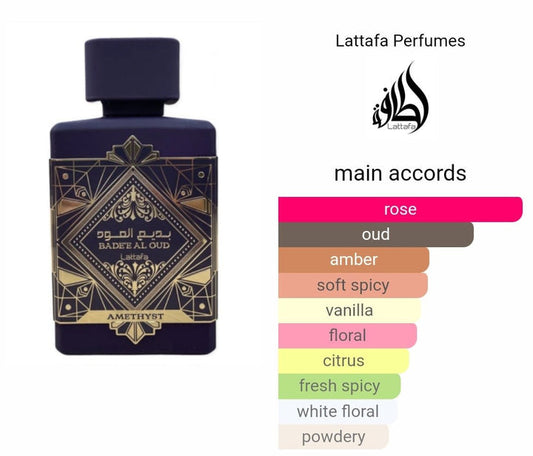 Bade'e Al Oud Amethyst Lattafa Perfumes